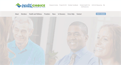 Desktop Screenshot of healthchoiceintegratedcare.com